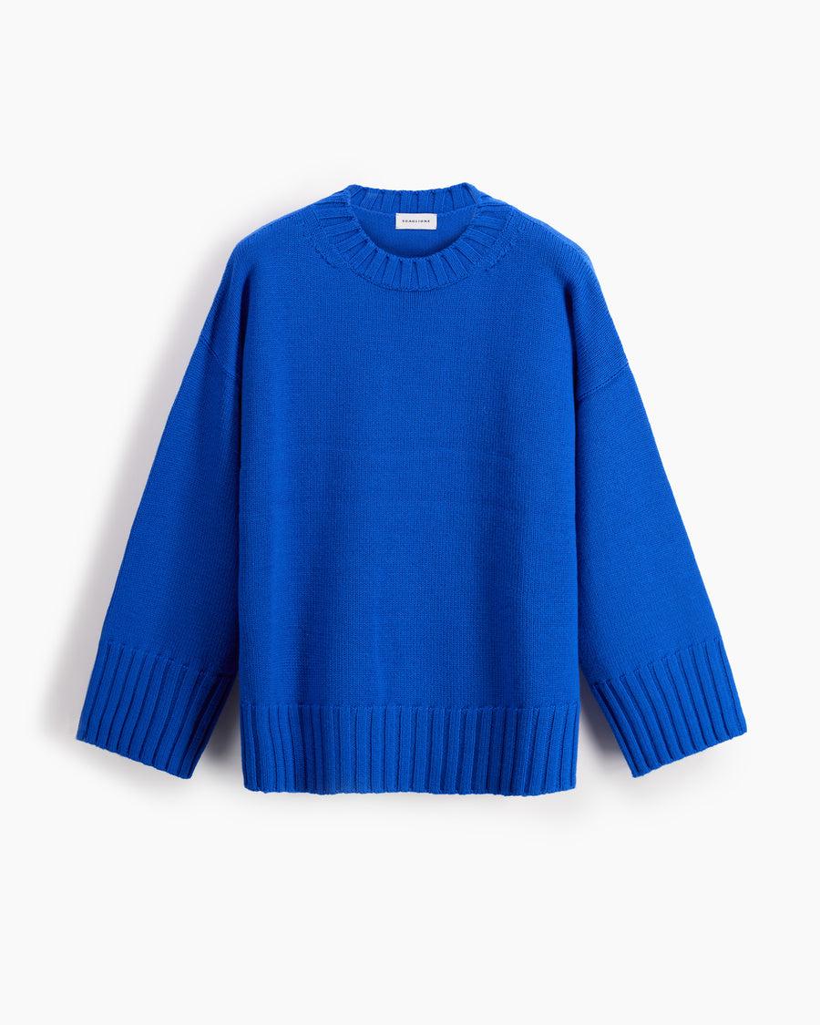 Scaglione ROUND NECK BOXY SOFT LIMONGES Shopping Online