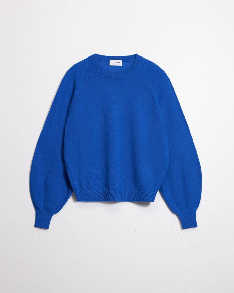 Scaglione ROUND NECK BOXY RAGLAN SEAMLESS MERINO LIMONGES Outlet