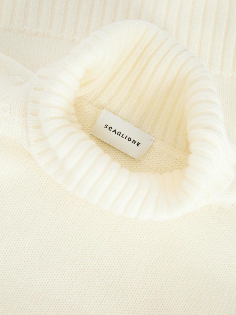 Scaglione TURTLE NECK MERINO SOFT BUTTER Negozio