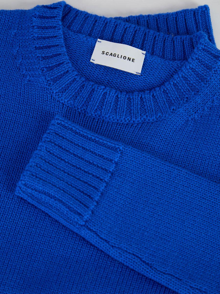 Scaglione ROUND NECK MERINO SOFT LIMONGES In Saldo