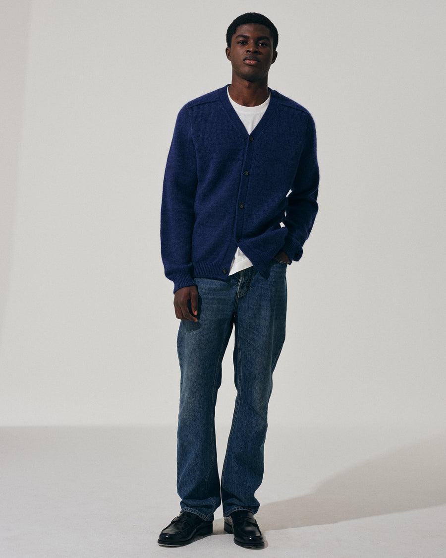 Scaglione CARDIGAN SHETLY S.MARTELLO NAVY Discount Store per i nuovi prodotti