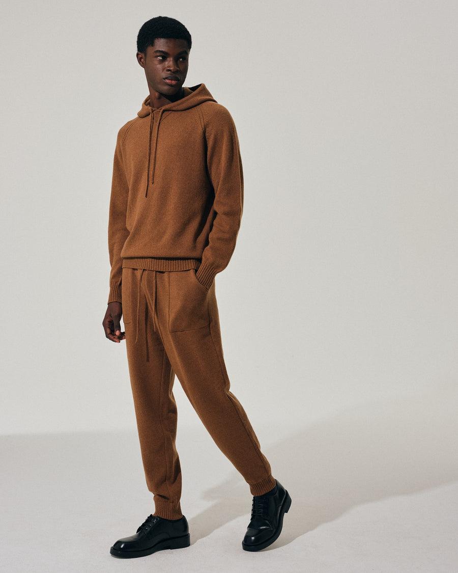Scaglione PANTS HYBRD CASHMERE RHUM Consegna Veloce