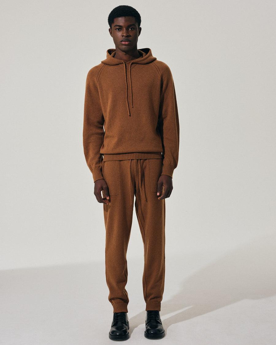 Scaglione PANTS HYBRD CASHMERE RHUM Consegna Veloce