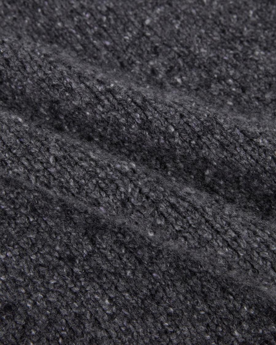 Scaglione MAXI PULL CASHMERE MULINE' BLACK Moda