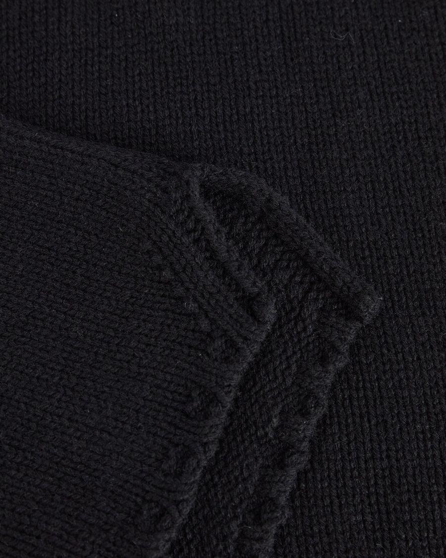 Scaglione MOCK NECK RAGLAN SUPERSOFT BLACK Pezzi Unici