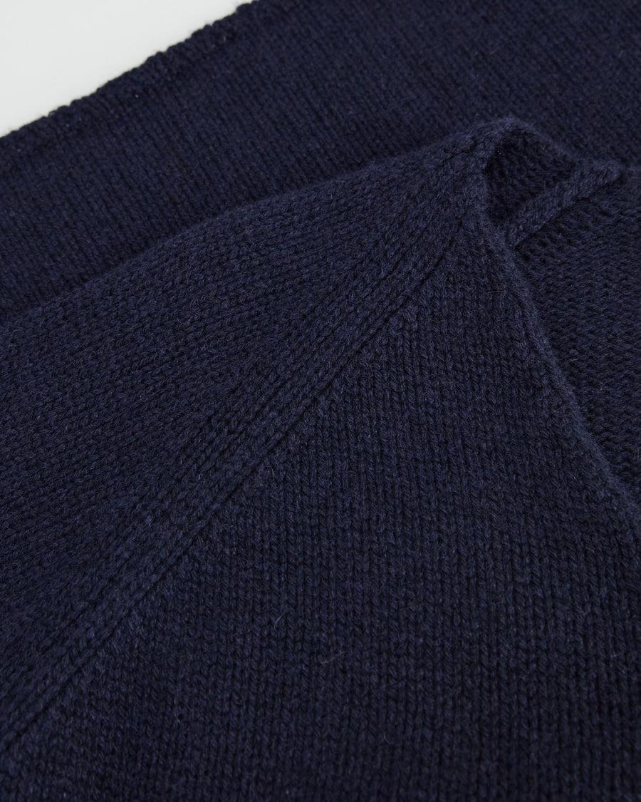 Scaglione V NECK SUPER SOFT NAVY Fino Al -60%