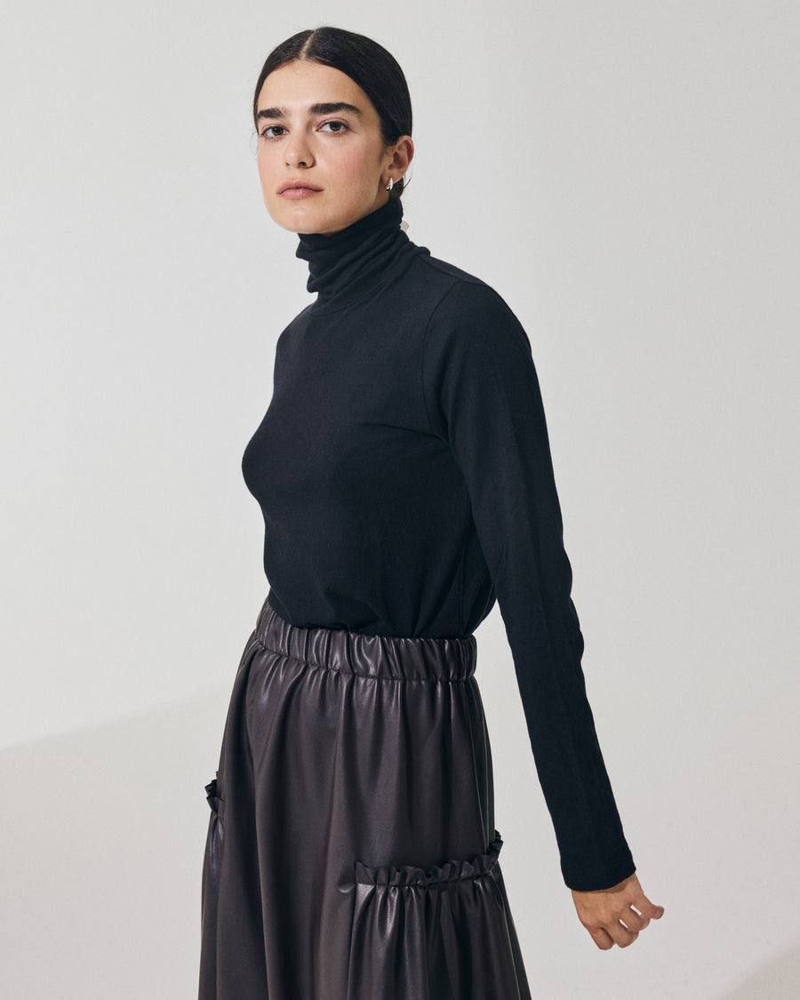 Scaglione TURTLENECK BASIC CASH/COT NERO Offerte