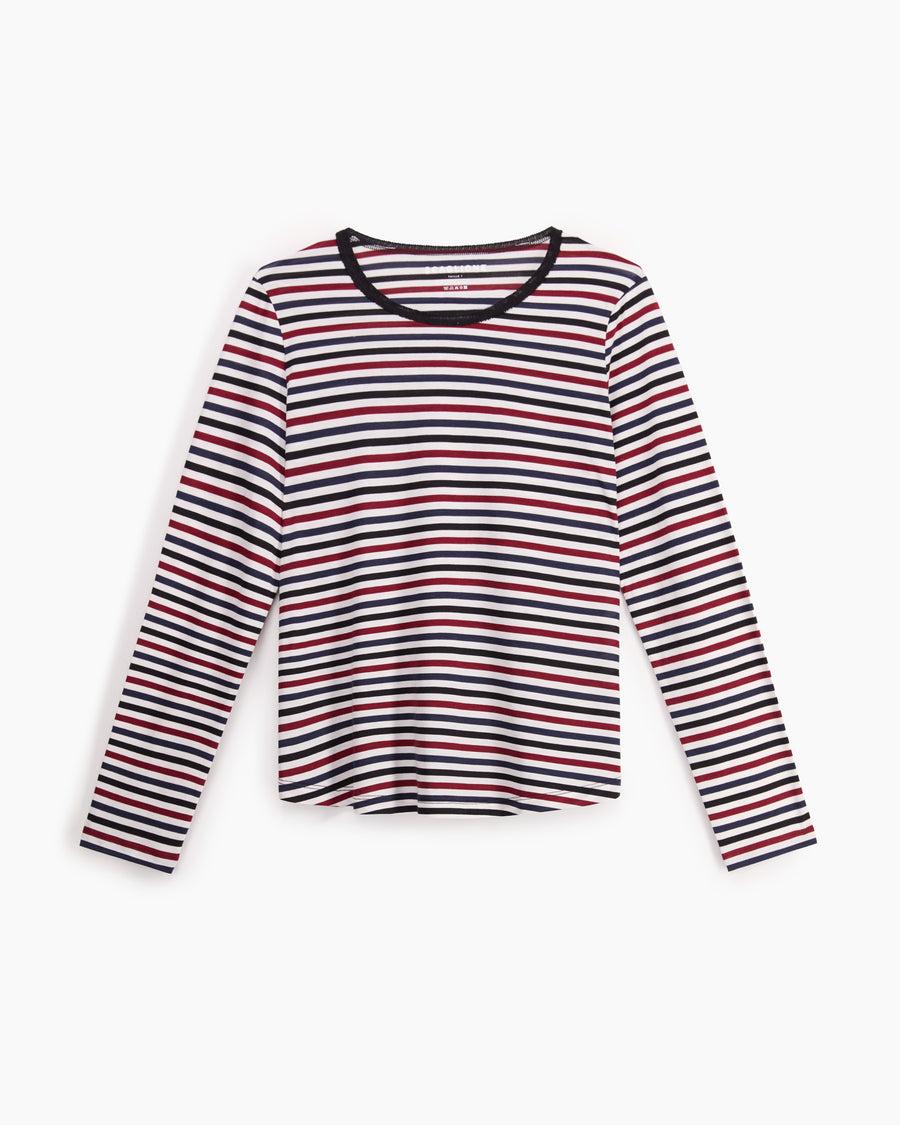 Scaglione ROUNDNECK RIGA MULTICOLOR BLU Nuova