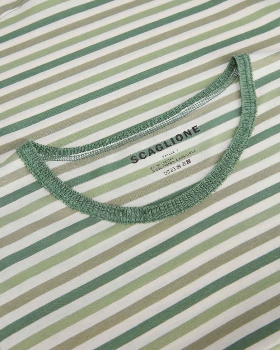 Scaglione ROUNDNECK RIGA MULTICOLOR VERDE 2025