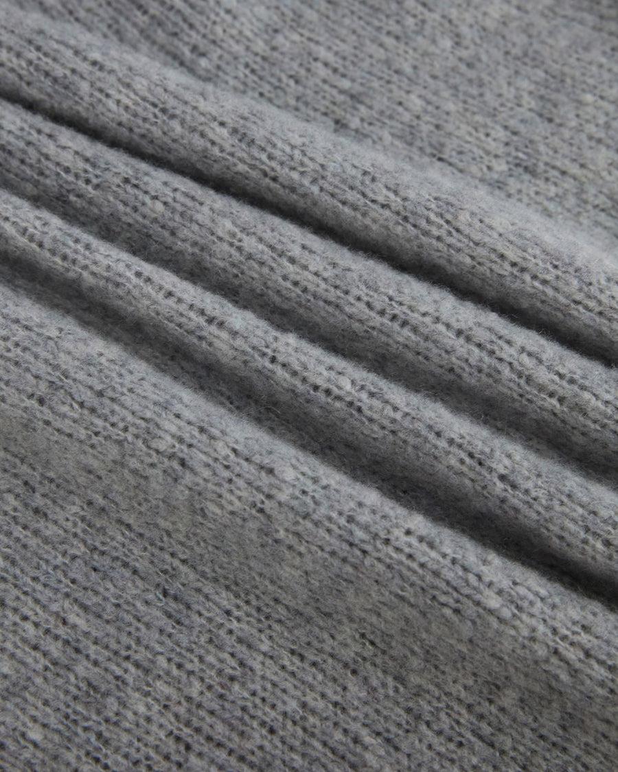 Scaglione TURTLE NECK SLIM PUFFED CASHMERE GREY Promozione