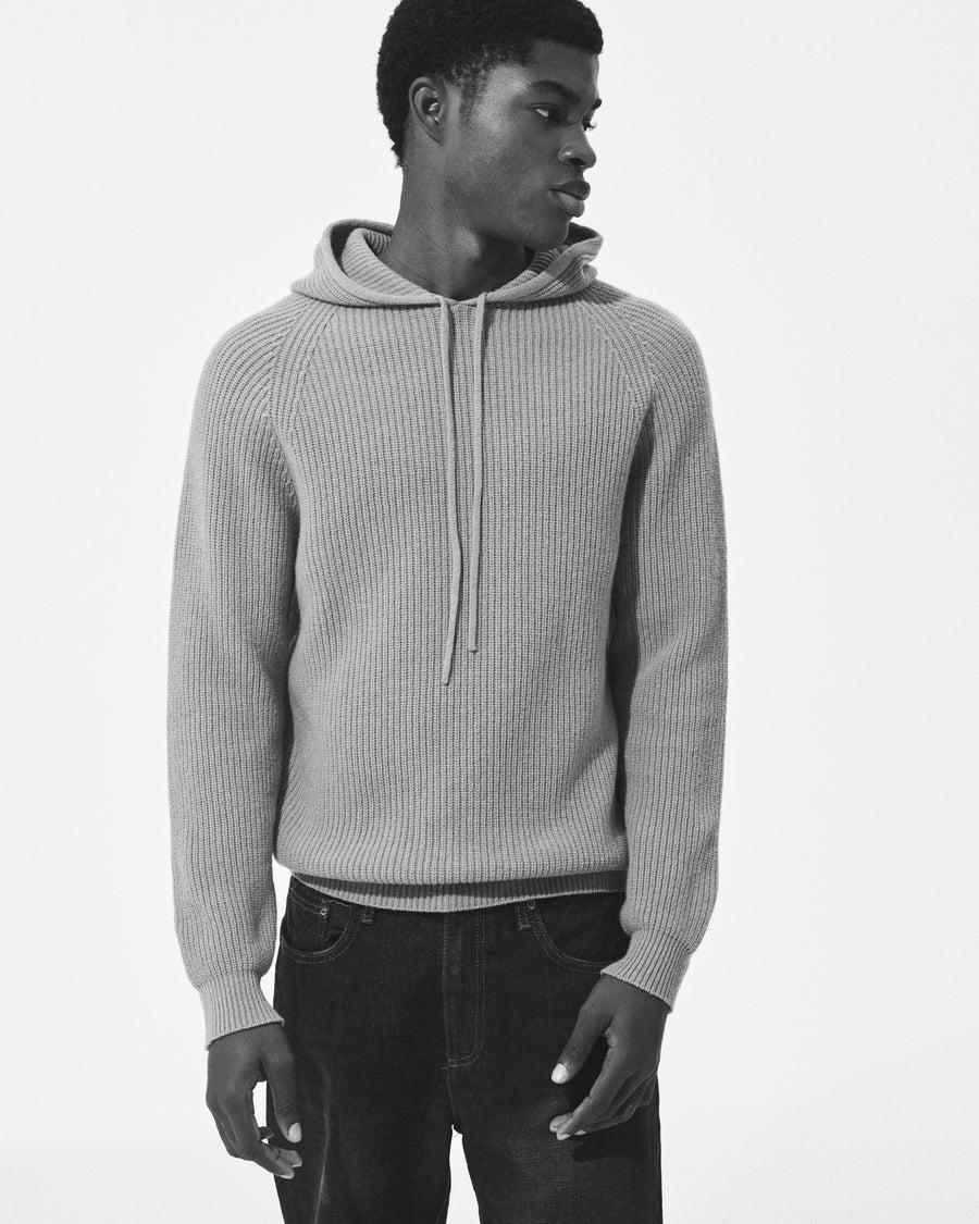 Scaglione HOODIE FISHERMAN MIXCASH MILK Vendita Economica