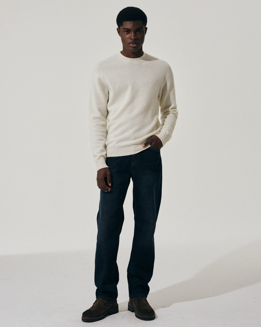Scaglione ROUND NECK SEAMLESS MIXCASH MILK Pezzi Unici