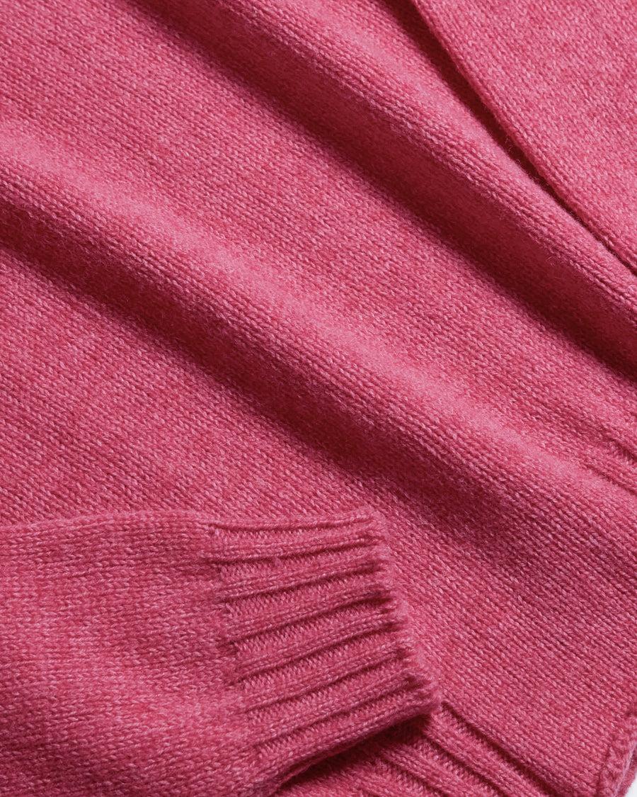 Scaglione ROUND NECK SEAMLESS SOFTWOOL PINK Presa