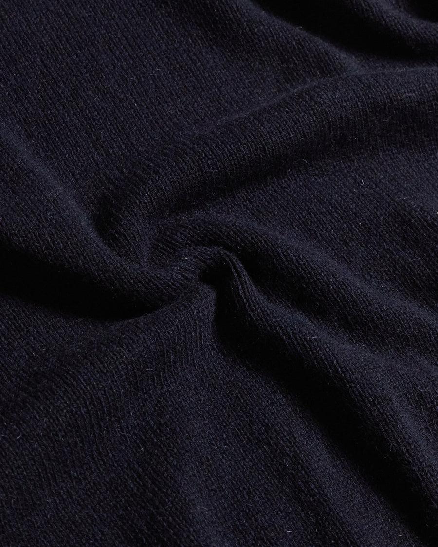 Scaglione TURTLE NECK SOFT HYBRD CASHMERE NAVY Outlet