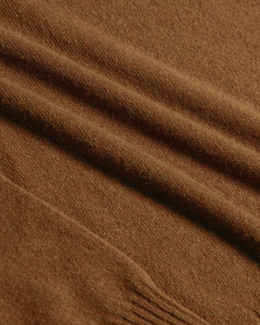 Scaglione ROUND NECK SEAMLESS HYBRD CASHMERE RHUM Vendita