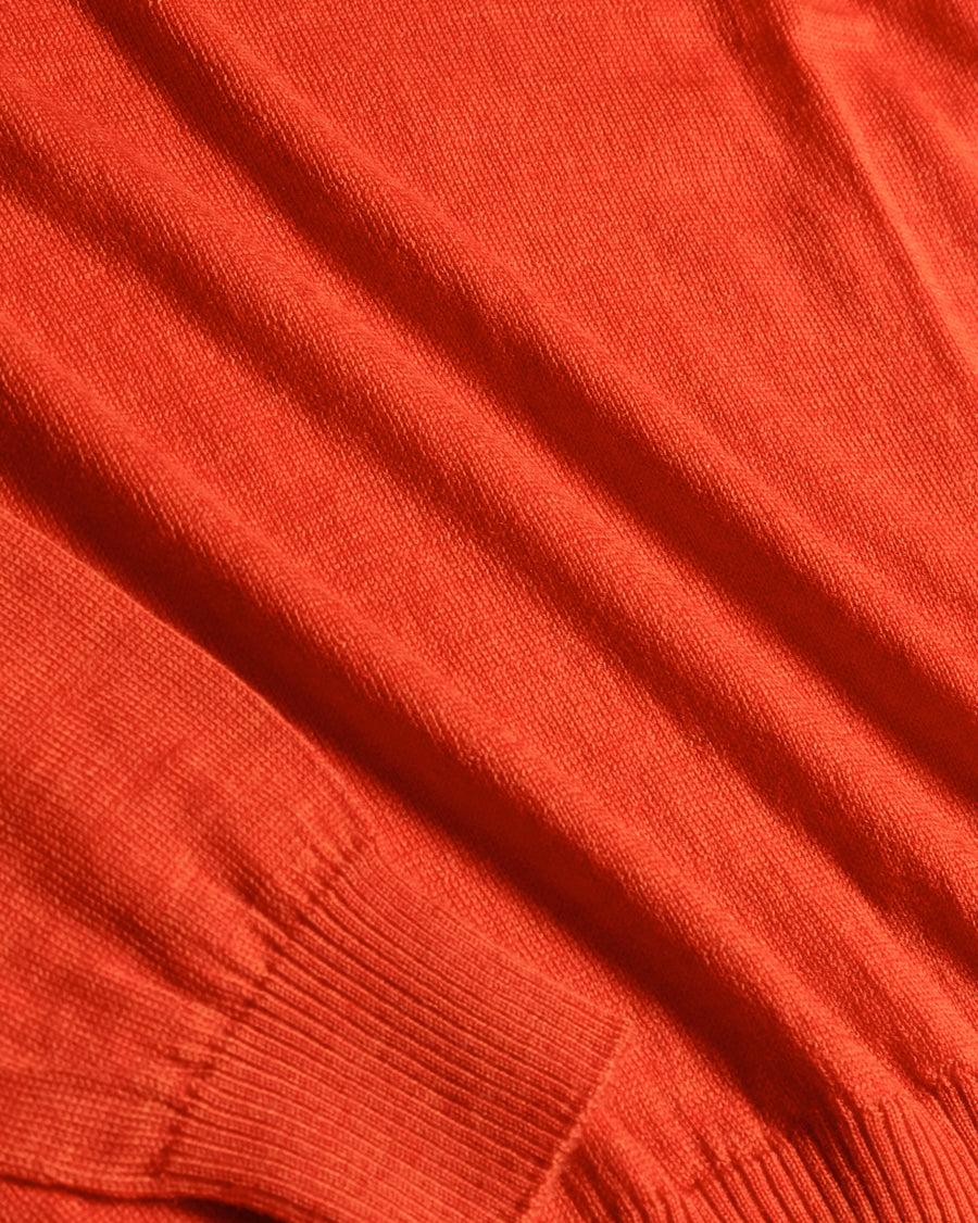 Scaglione ROUND NECK SEAMLESS MERINO CARROT Negozi Online