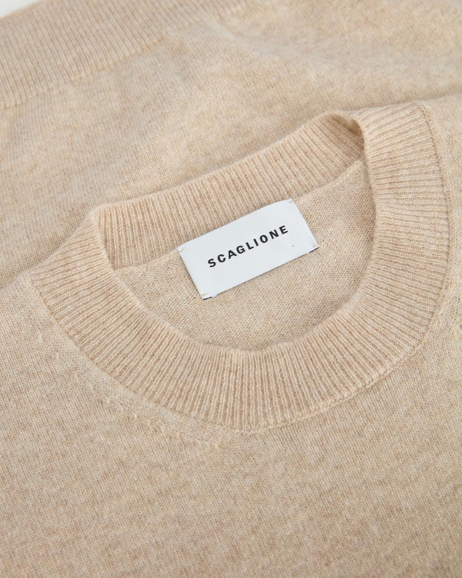 Scaglione T-SHIRT SLIM MIX CASH SAND Promozione Limitata