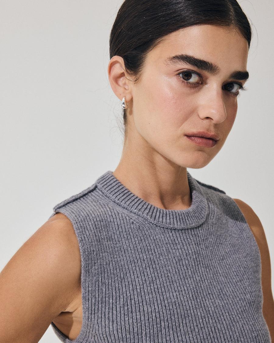 Scaglione TOP S/M SLIM M.UNITA GREY In Linea