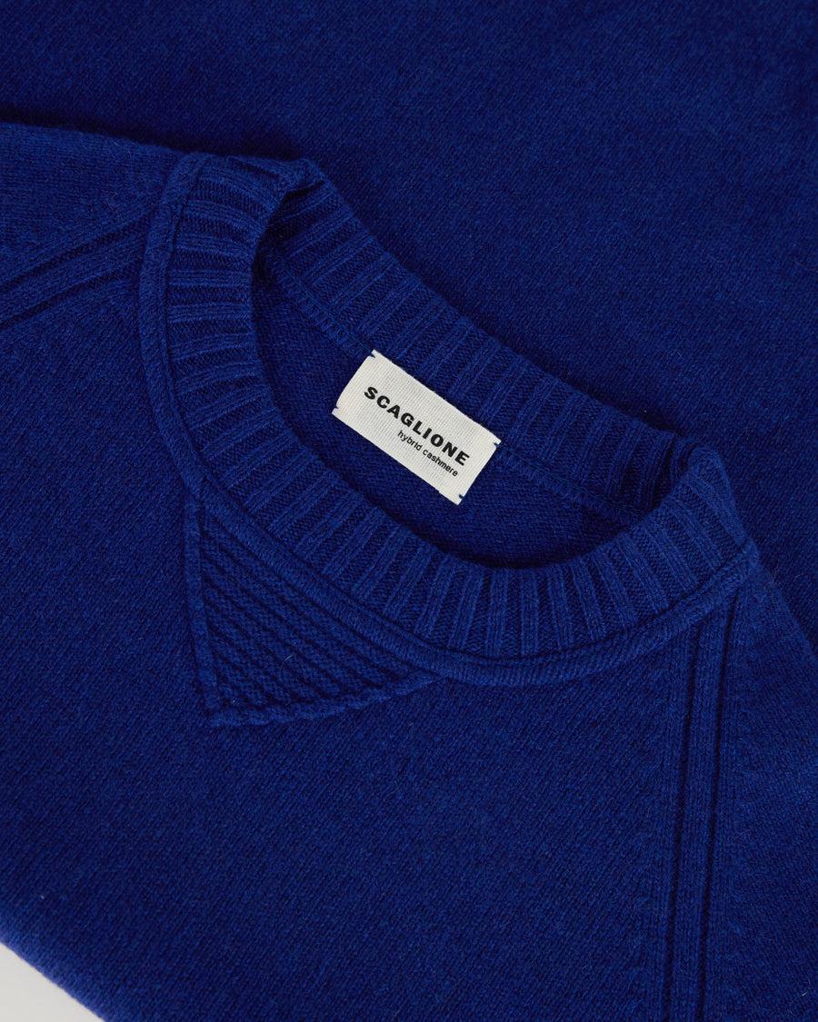 Scaglione ROUND NECK RAGLAN HYBRD CASHMERE LIMONGES Nuovo