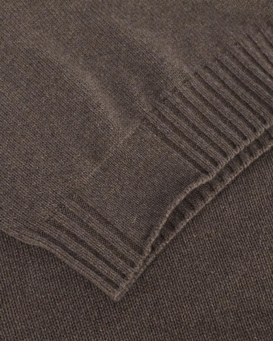 Scaglione TURTLE NECK SOFT HYBRD CASHMERE TAUPE Vendita