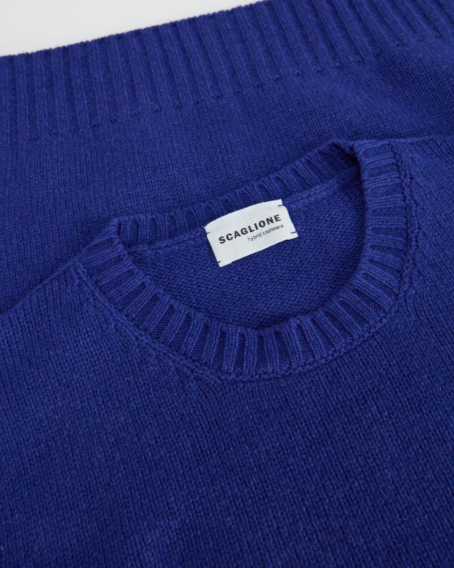 Scaglione ROUND NECK SOFT HYBRD CASHMERE LIMONGES Promozione