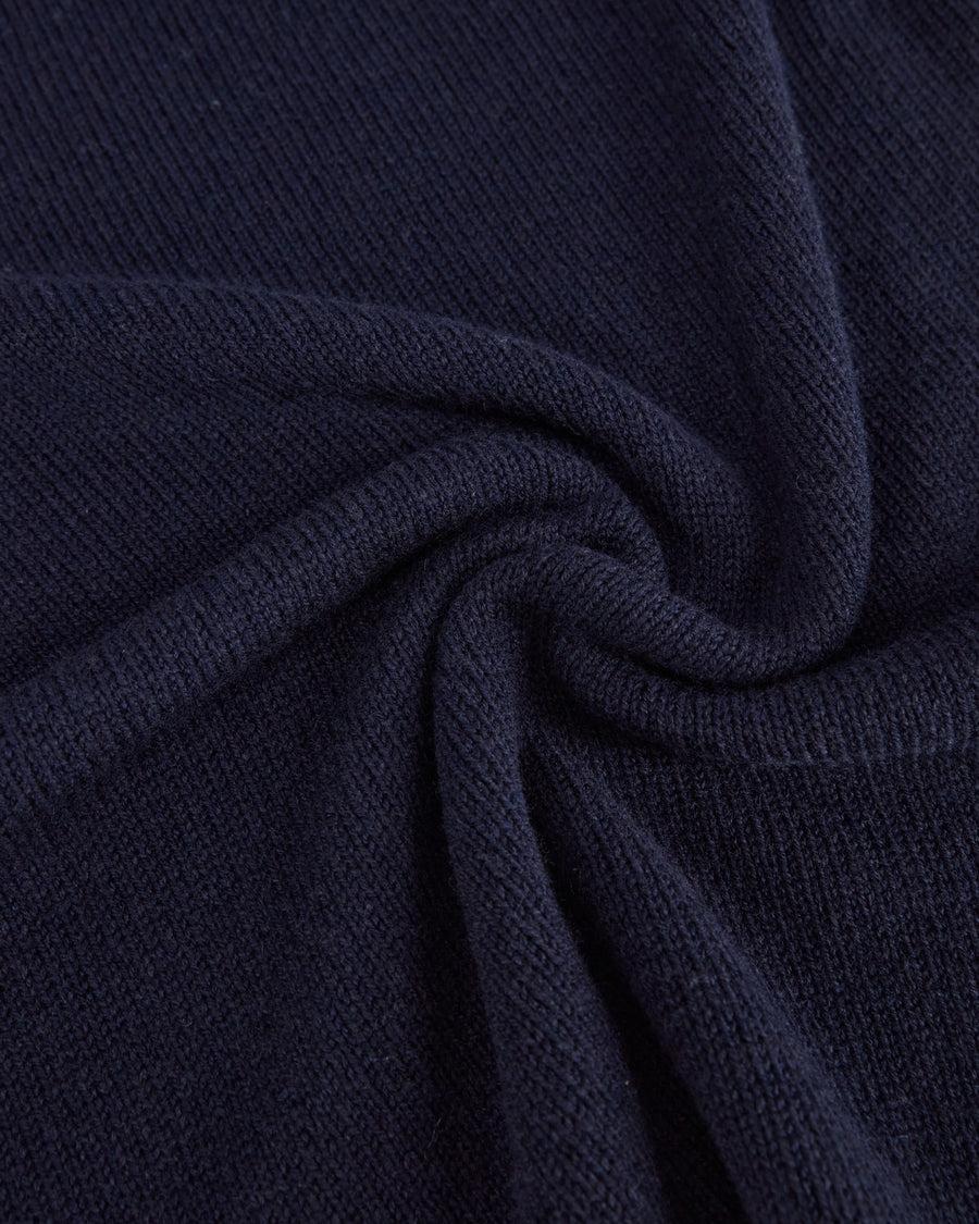 Scaglione ROUND NECK SEAMLESS SOFTWOOL DKNAVY Economico