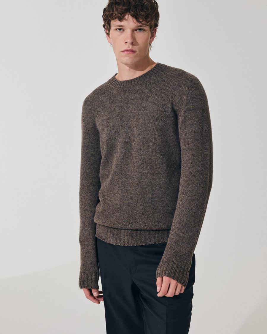 Scaglione ROUND NECK SEAMLESS SOFTWOOL WOOD Online