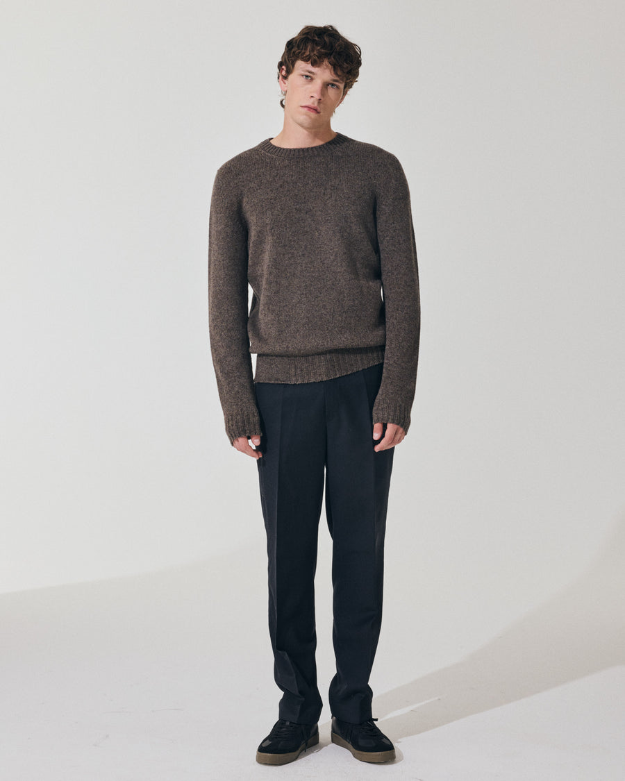 Scaglione ROUND NECK SEAMLESS SOFTWOOL WOOD Online