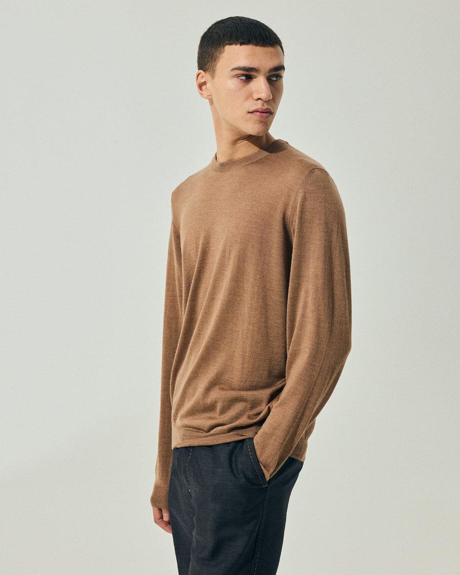 Scaglione ROUNDNECK FINELUX CAMEL Offerta speciale