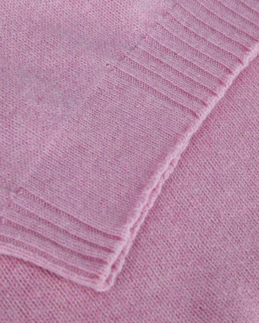 Scaglione ROUNDNECK SEAMLESS SOFTWOOL ROSA Grande vendita
