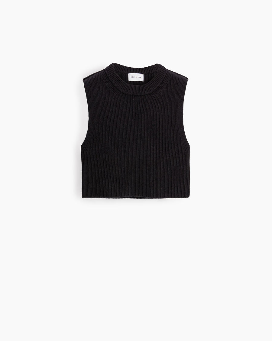 Scaglione TOP S/M SLIM M.UNITA BLACK Flash Sale