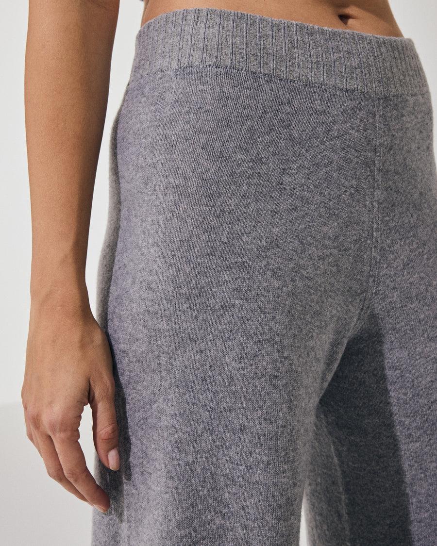 Scaglione PANTS WIDE SEAMLESS GREY Vendite stagionali