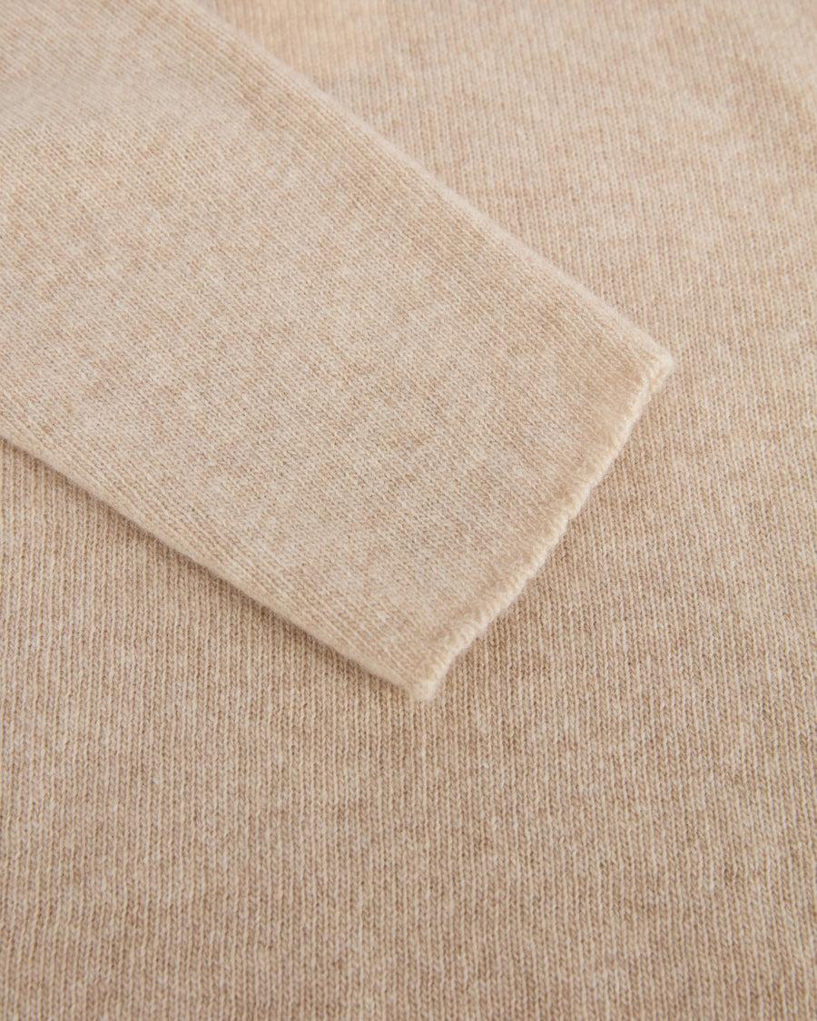 Scaglione TURTLE NECK SLIM RAGLAN SEAMLESS SAND Offerta natalizia