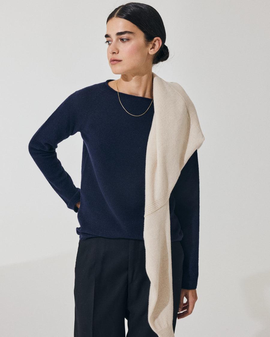 Scaglione ROUND NECK SLIM RAGLAN SEAMLESS NAVY Offerta Giorno del Papà