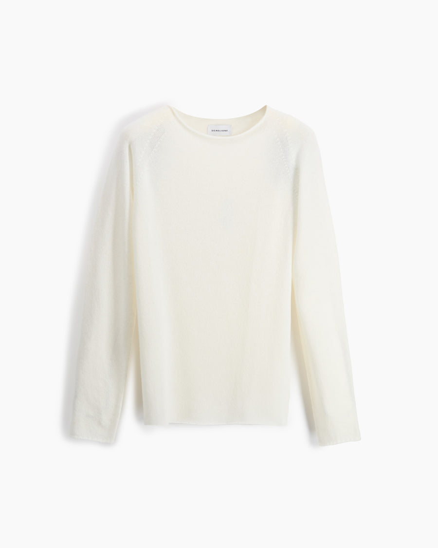 Scaglione ROUND NECK SLIM RAGLAN SEAMLESS MILK Smaltimento dello stoccaggio