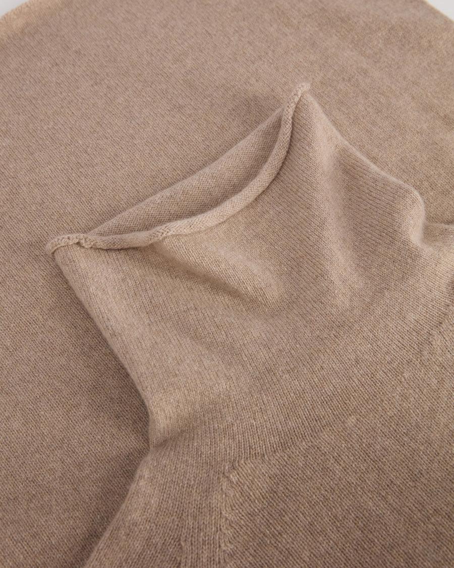 Scaglione TURTLE NECK RAGLAN SEAMLESS HYBRID CASHMERE SAND Bestseller