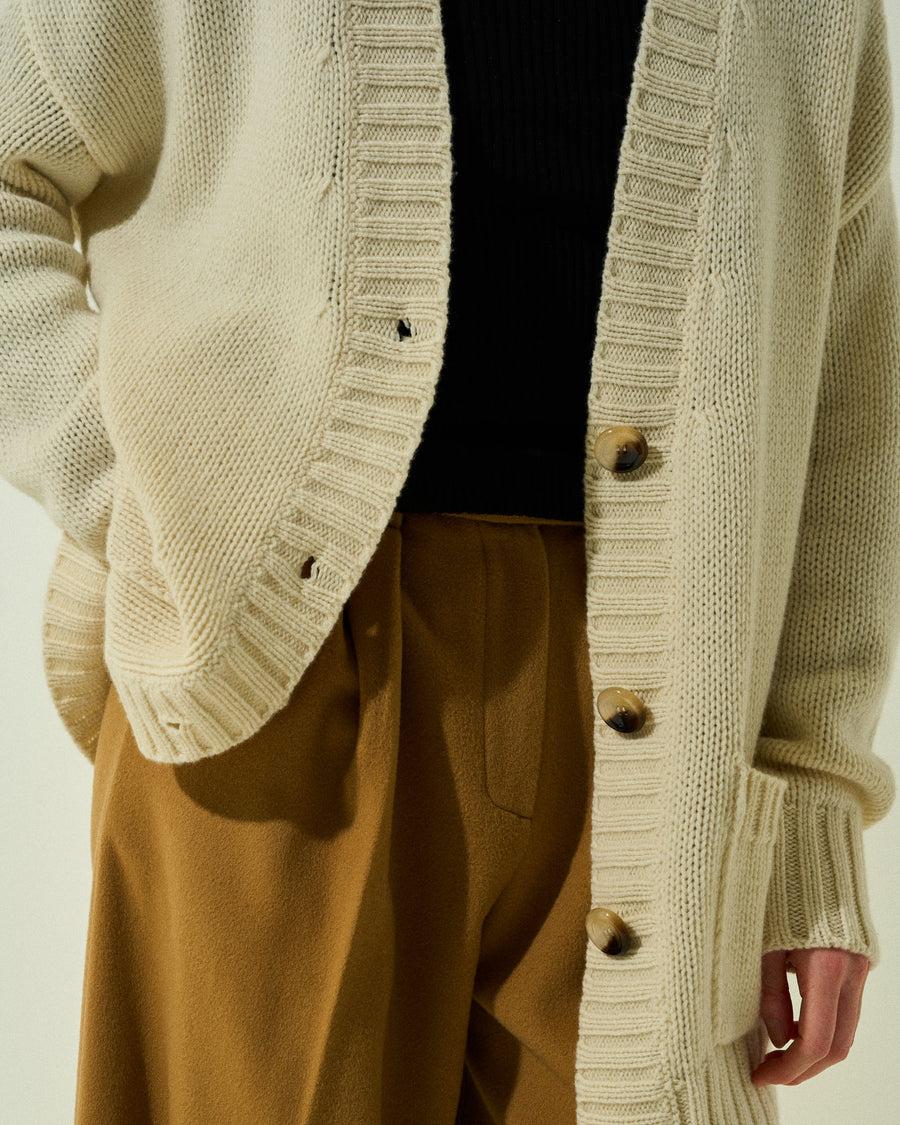 Scaglione CARDIGAN SUPERSOFT HYBRID MILK Offerta settimanale