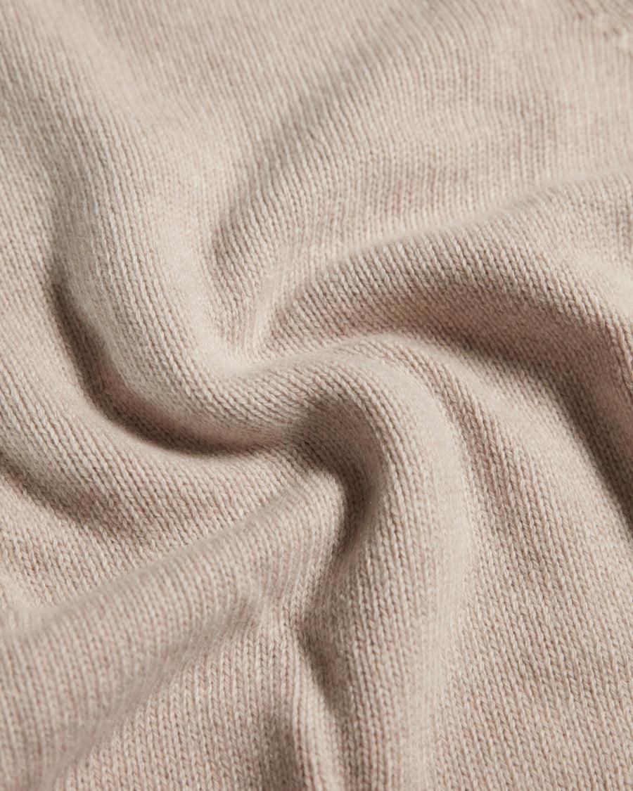 Scaglione ROUND NECK SOFT HYBRID CASHMERE BEIGE Officina