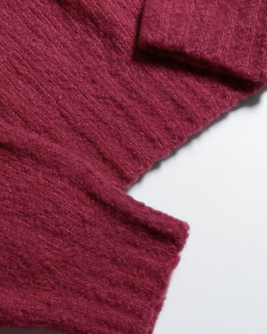 Scaglione BOAT SEAMLESS PUFFED CASHMERE DAHLIA Duty-free