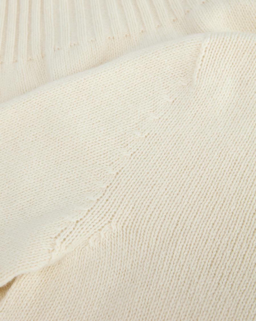 Scaglione ROUND NECK SOFT HYBRID CASHMERE MILK Italia