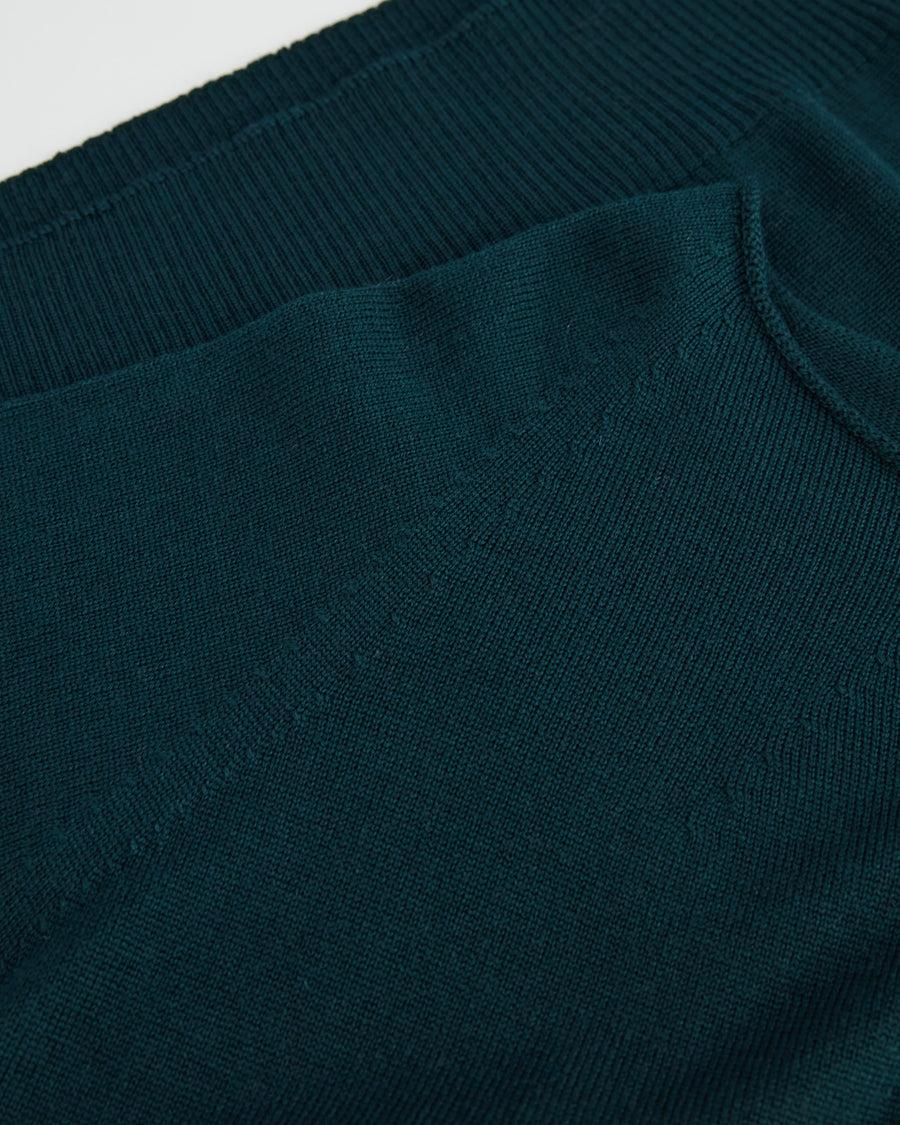 Scaglione BOAT NECK SEAMLESS MERINO FOREST Qualità