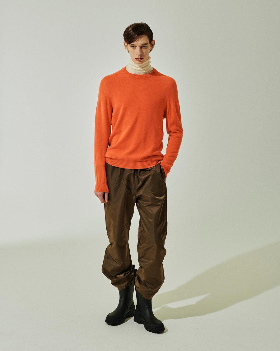Scaglione ROUNDNECK SEAMLESS MERINO CARROT Vendita Calda