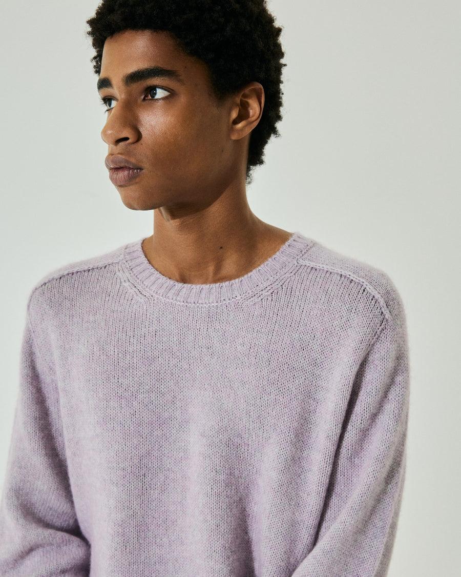 Scaglione ROUNDNECK SHETLY SEAMLESS MARTELLO LTLILAC In Saldo