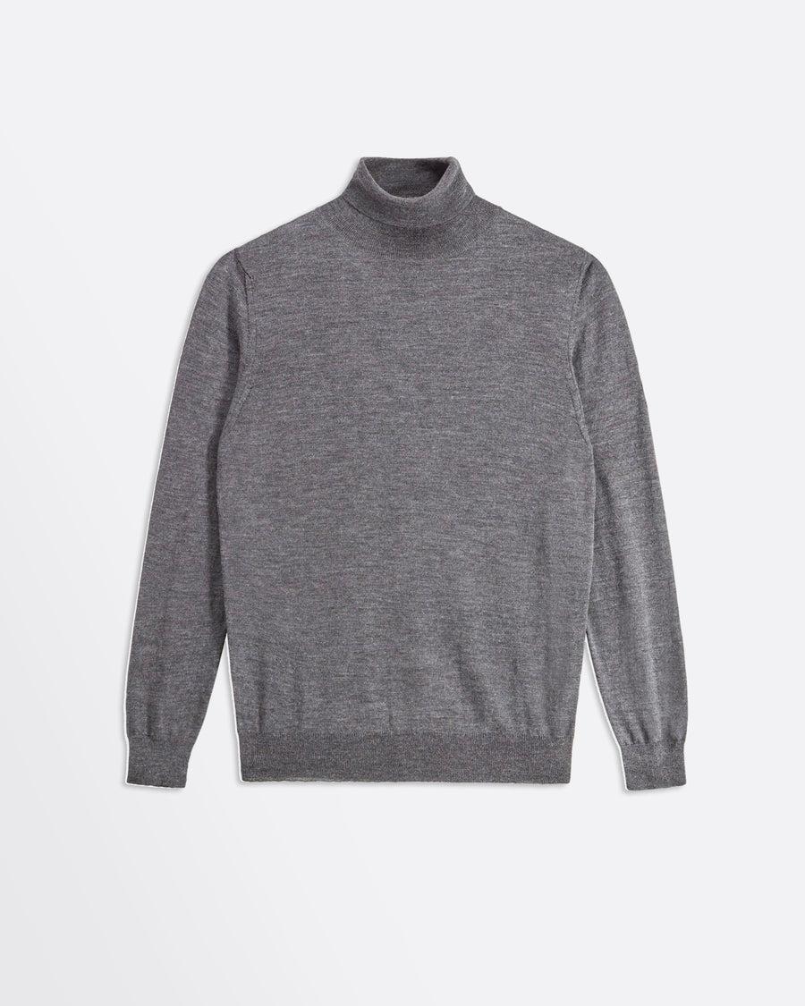Scaglione TURTLENECK FINELUX GREY Negozio online di fabbrica