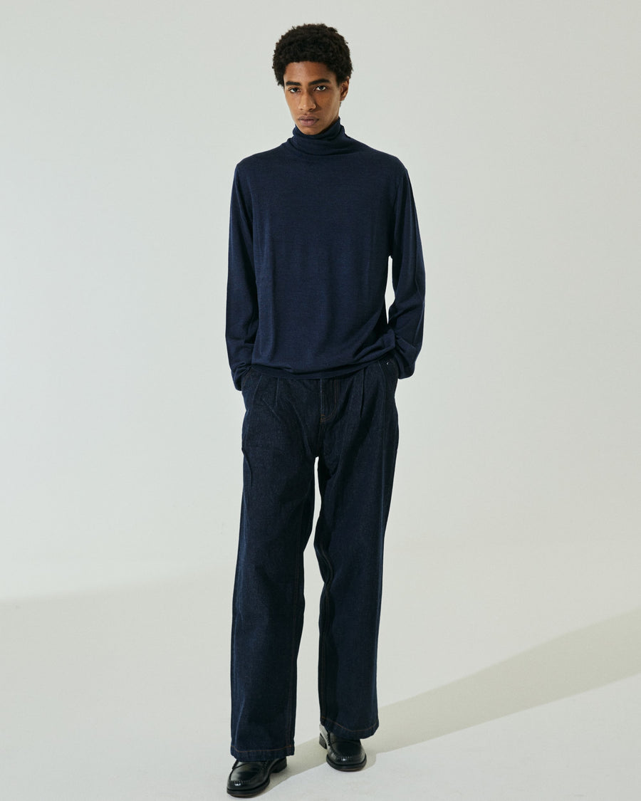 Scaglione TURTLENECK FINELUX NAVY Prezzo di fabbrica