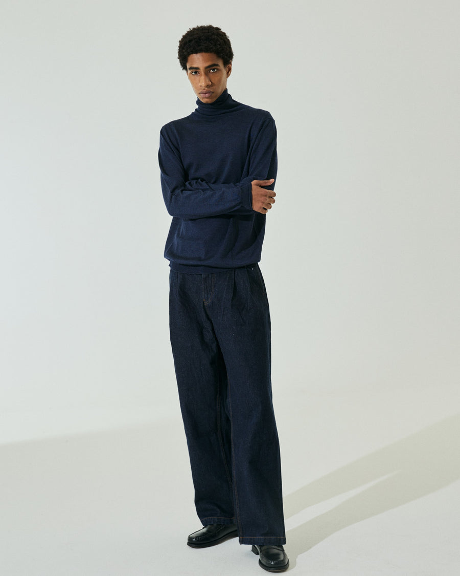 Scaglione TURTLENECK FINELUX NAVY Prezzo di fabbrica