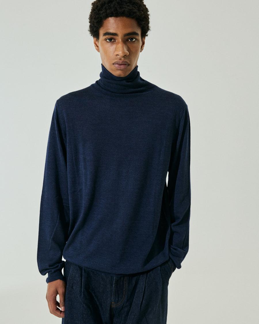 Scaglione TURTLENECK FINELUX NAVY Prezzo di fabbrica