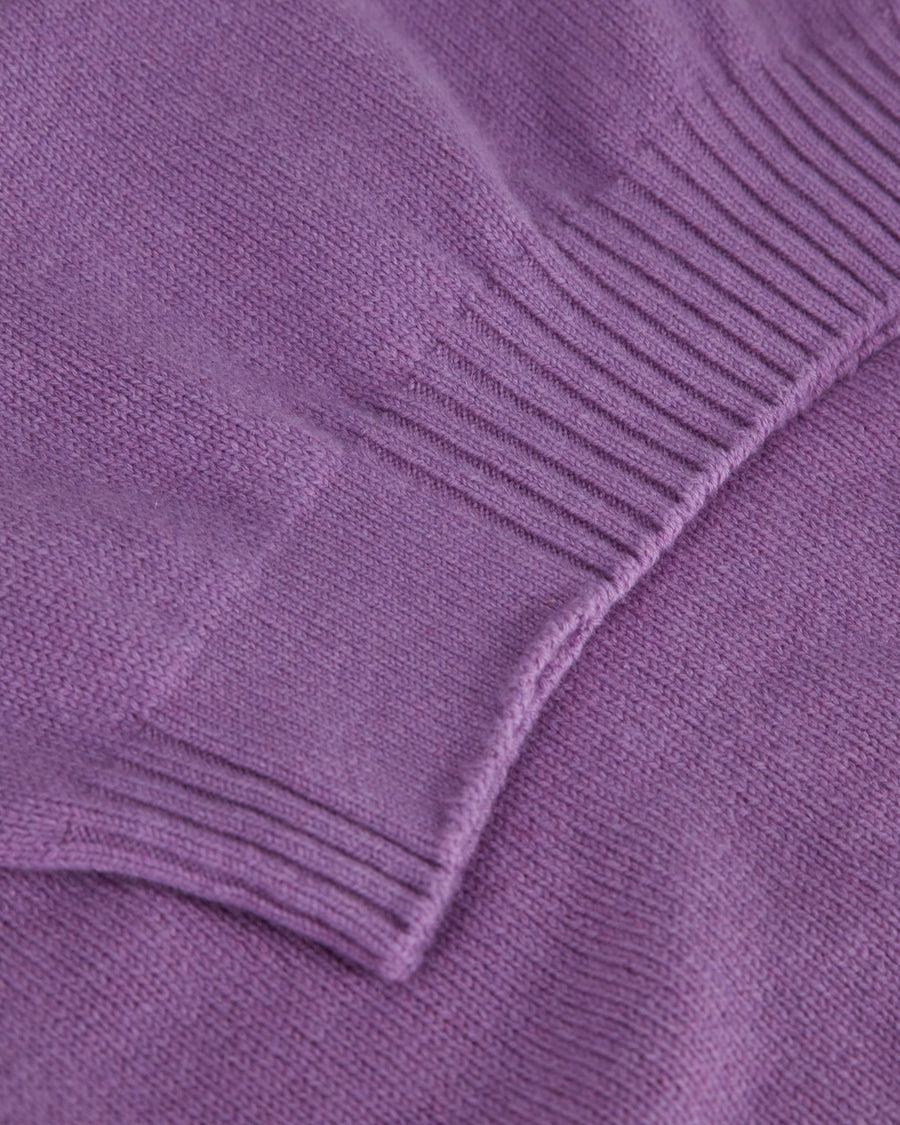 Scaglione ROUND NECK SOFT HYBRD CASHMERE LILAC Black Friday
