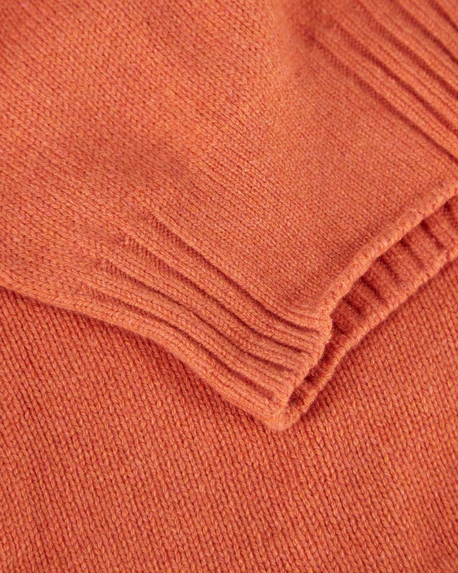 Scaglione ROUND NECK SOFT HYBRD CASHMERE CARROT Cyber Monday