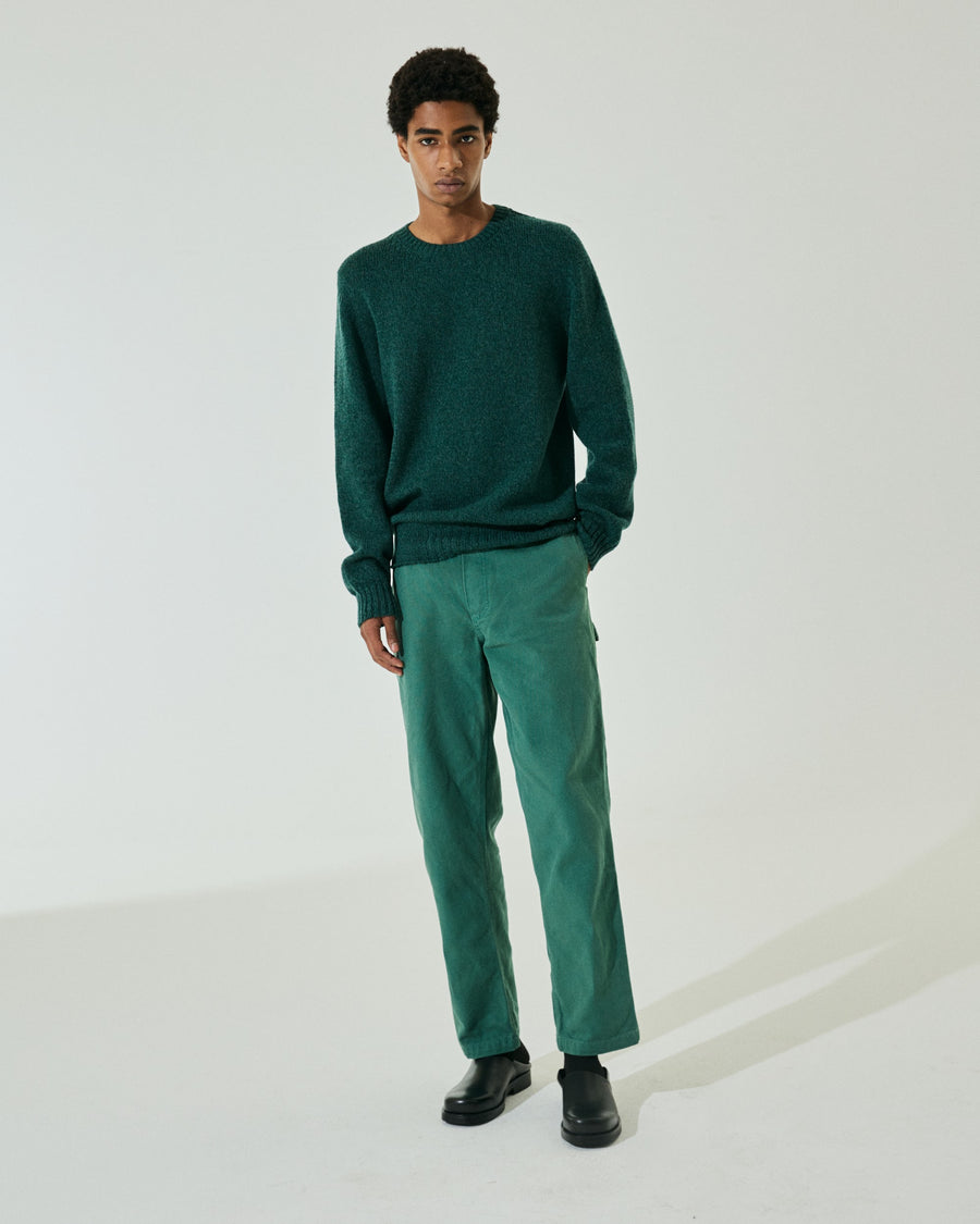 Scaglione ROUNDNECK SEAMLESS SOFTWOOL TEAL Offerta Anniversario